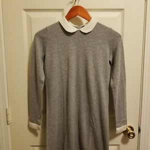 Peter Pan Collar Knit Dress